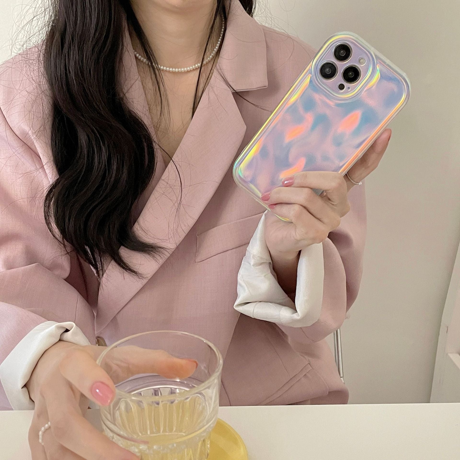 Matte Laser 14promax Mobile Phone Case